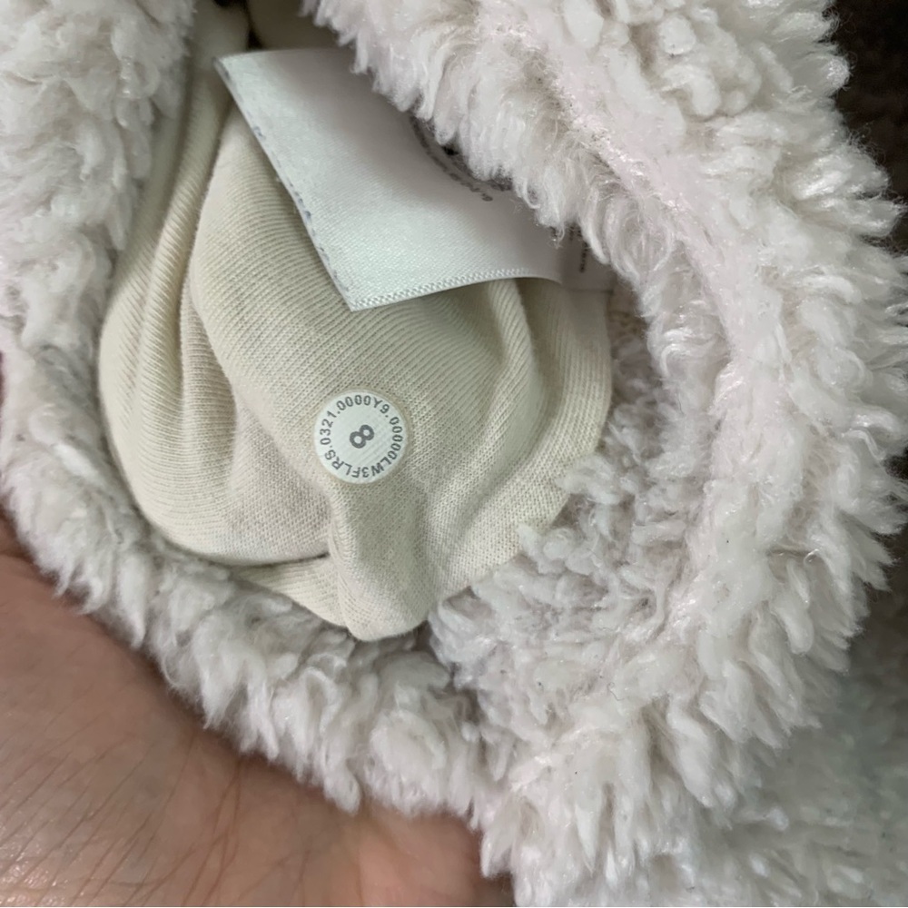 Lululemon Textured Fleece 1/2 Zip hooded sweatshirt 8 - Picture 11 of 14
